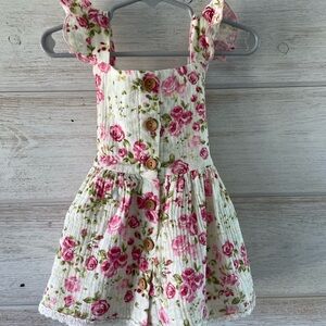 Floral Button-Down Dress